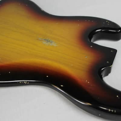 MJT Official Custom Order Vintage Aged Nitro Finish Guitar Bass Body Mark Jenny JBT Sunburst image 10
