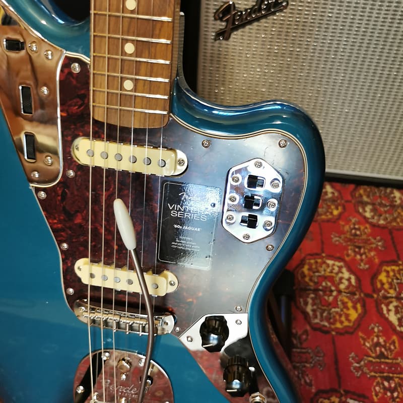 Fender jaguar vintera 60s 2021 ocean turquoise | Reverb