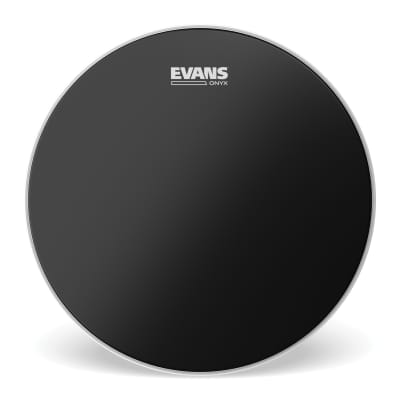 Evans Onyx Frosted Tom Drum Head, 16 Inch image 1