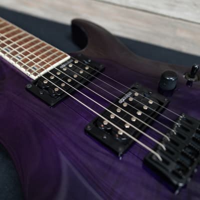 ESP LTD H-200 Electric Guitar - See Thru Purple (10560-SR) image 17