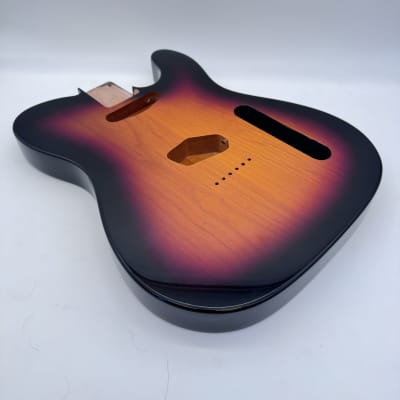HooDoo Telecaster Body Alder 3-Tone Sunburst HTB4107 image 3