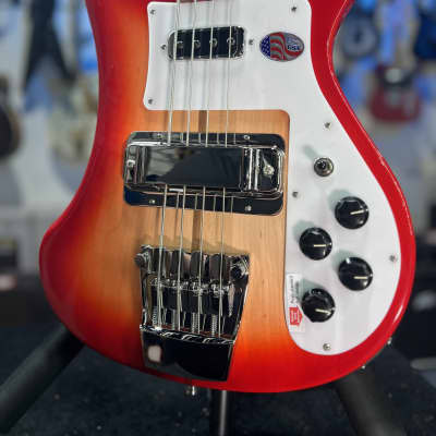 NEW 2024 Rickenbacker 4003SFG Fireglo 4-String Bass 4003S w/ RIC Case, Ath Dlr, 699 image 2