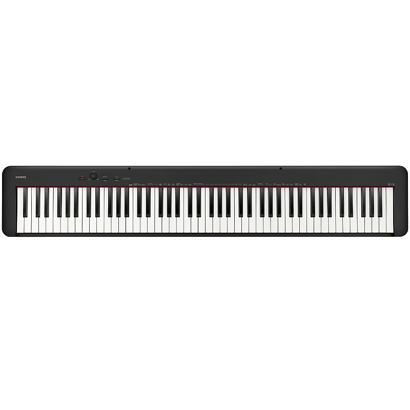Casio CDP-S160 Compact Digital Piano, 88-key, Scaled Hammer Action Keyboard, Black image 1