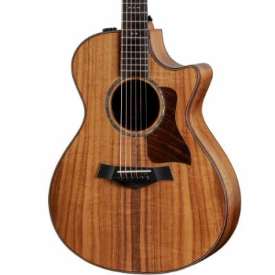 Taylor 722ce Grand Concert V-class Acoustic-electric Guitar - Natural Hawaiian Koa Top image 1