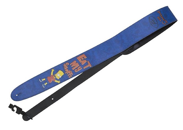 Peavey PV03020410 The Simpsons 2.5" Leather Guitar Strap image 1