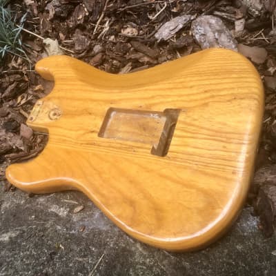 1972 Fender Stratocaster body Natural image 5