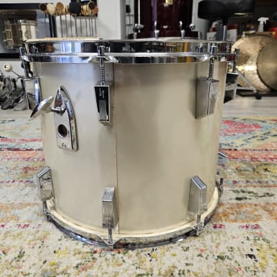 Sonor Phonic 9-ply Beech Kit 24-18-15-14" in Metallic Silver image 17