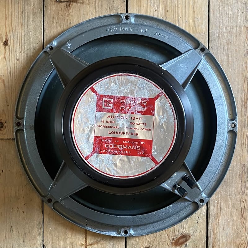 Goodmans audiom 90TA-4181A近似46cm 18インチ