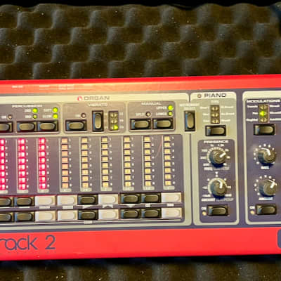 Nord Electro 2 Rack Rackmount Virtual Electromechanical Piano 2002 - 2009 - Red