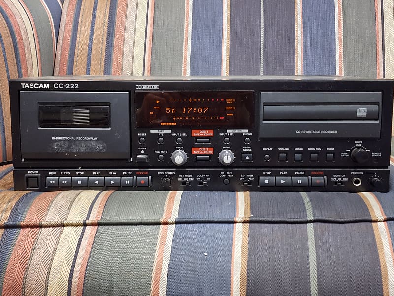 TASCAM CC222 Analog Multitrack Recorder Reverb