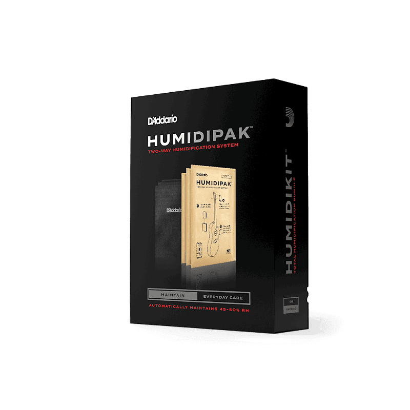 D'Addario Humidipak Two-way Humidification System 2019 Black image 1