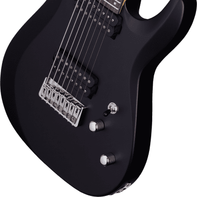 Schecter C-8 Deluxe Satin Black E-Gitarre 8-Saiter image 3