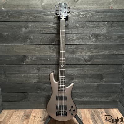 Spector NS Ethos HP 5 String Electric Bass Guitar - Gunmetal Silver image 15