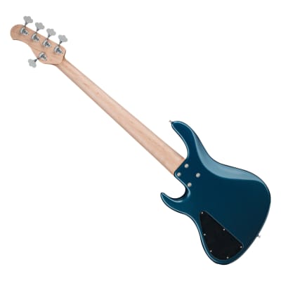 Sadowsky MetroLine 24-Fret, 5-String Modern Bass - Alder Body, Solid Dark Lake Placid Blue Metallic High Polish image 2