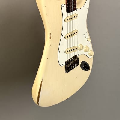 Fender Custom Shop Limited Edition 1964 Stratocaster Relic Super Faded Aged Shell Pink image 3