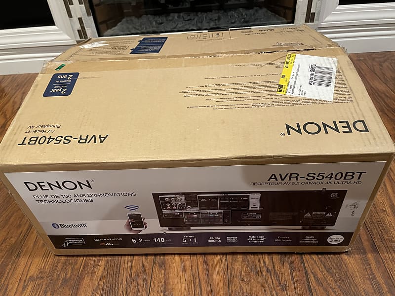 Denon AVR-S540BT | Reverb Denon AVR-S540BT | Reverb