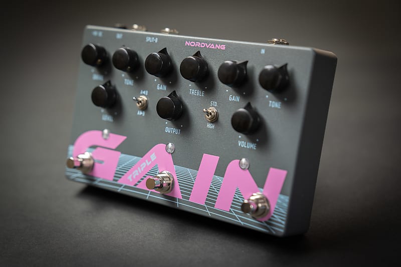 NORDVANG CUSTOM TRIPLE GAIN ジョン・メイヤー Nordvang Triple Gain Pedal | Cool Guitar Shop