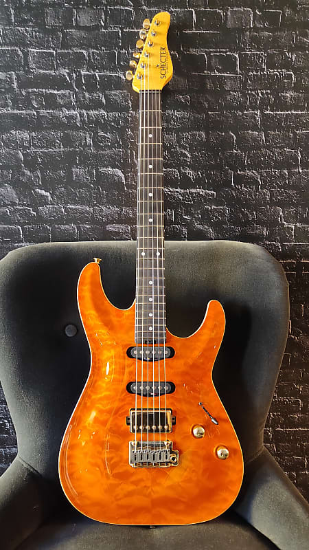 Schecter California Classic, Trans Amber