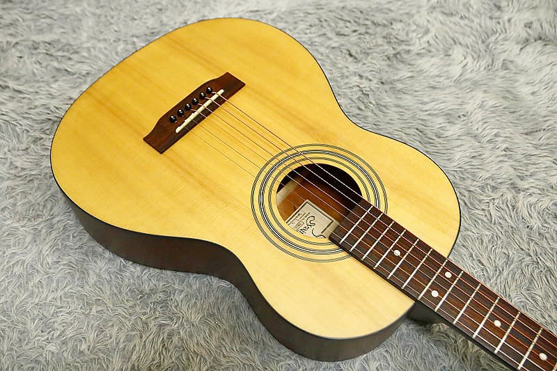 S.Yairi Mini size Acoustic Guitar YM-16/N High quality made w/Soft