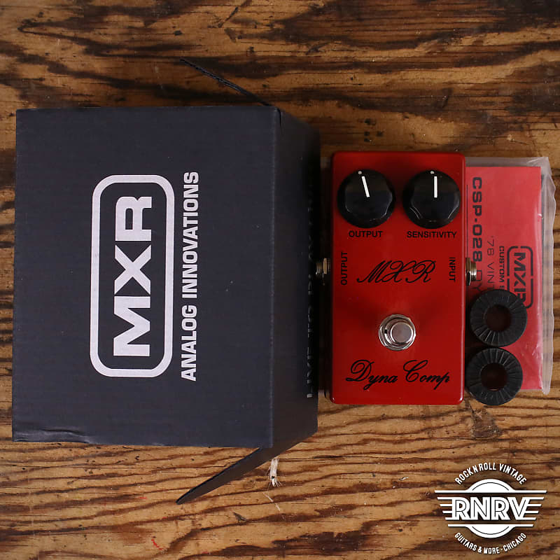 MXR CSP028 '76 Vintage Script Dyna Comp | Reverb