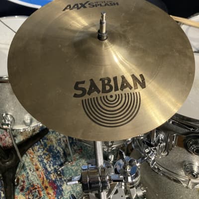 Russ McKinnon's (Barry Manilow, Tower of Power) Sabian 10" AAX Splash Cymbal 258g image 1