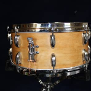 Gretsch 60s  Floor Show Model Snare Drum  6.5 x 14 Natural Maple image 4