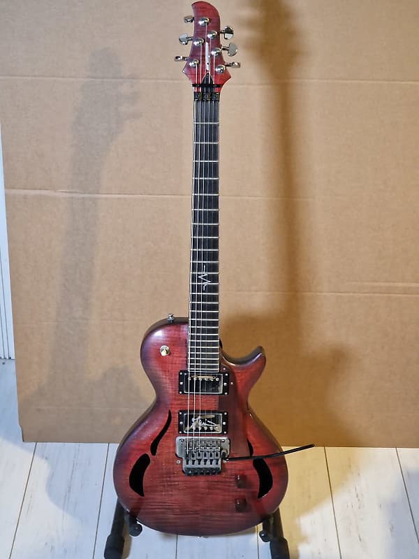 Crimson guitar Costom 2010s - Red sparkle image 1