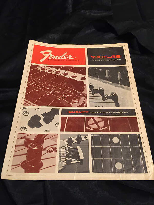 Fender  1965-66 catalog image 1