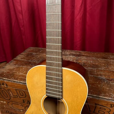 1964 Harmony H910 Classical Acoustic Guitar Natural image 4