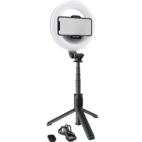 Best Content Creator Kit for Canon EOS R8 R10 M6 M6II Rebel T8i with  Replacement Battery 2-Person Wirelesss Microphone and LED Ring Light with  Stand - Newegg.com