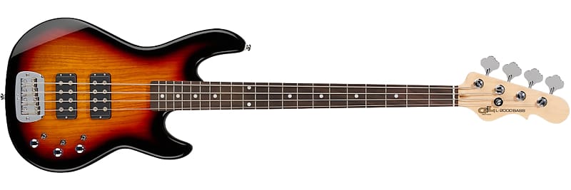 G&L Tribute L2000 Bass Guitar - 3-Tone Sunburst image 1