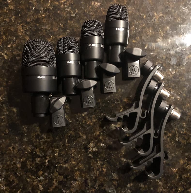 Digital Reference 4pc Drum Mic set 2020 Black Reverb