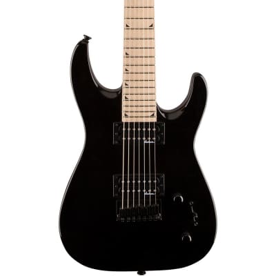 Jackson Special Edition JS22-7 DKA-M Dinky 7-String Electric Guitar Gloss Black image 1