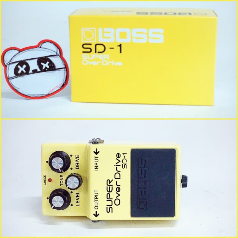 Boss SD-1 Super Overdrive 1981 - 1988 Made In Japan socketed&PSA 