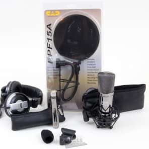 CAD GXL2200BPSP Special Studio Pack w/ Headphones, Pop Filter