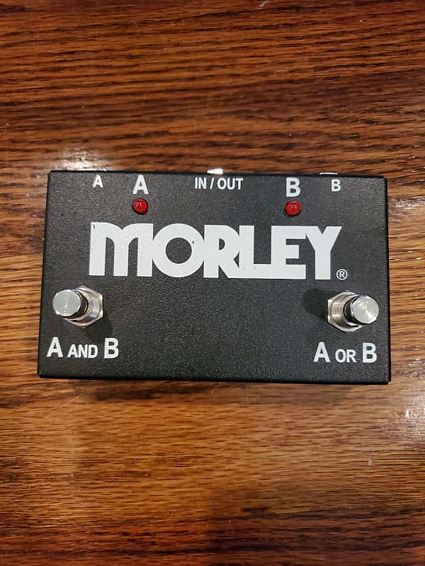 Morley ABY Switch Modified 9v Plug Reverb