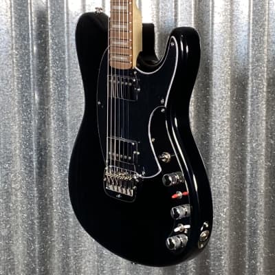 G&L USA BTO Espada HH Active Jet Black Guitar & Bag #2122 image 7