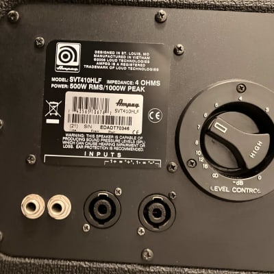 Ampeg SVT-3 PRO 450-Watt Rackmount Bass Amp Head 2007 - Present - Black image 9