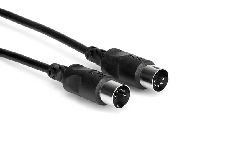 Hosa MID-320BK MIDI Cable 20 Ft Cable [Three Wave Music] image 1