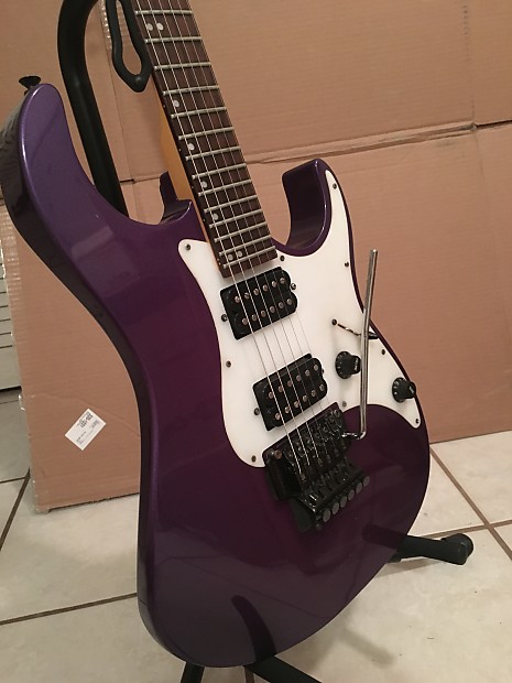 Washburn MG 42 Mercury Series Electric Guitar 1992 Purple clean plays well Reverb