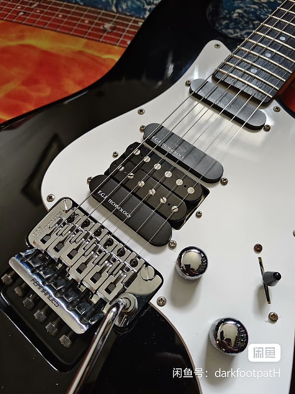 Fernandes fst-85 1990s - black | Reverb