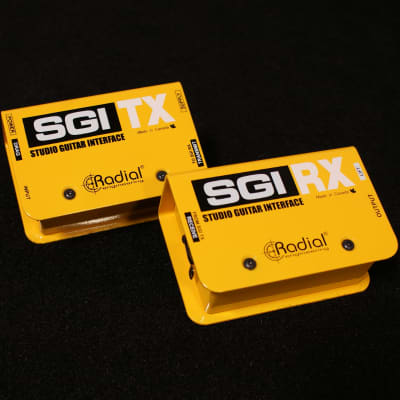 Radial SGI System (Set) Guitar Balanced Line Extender Interface Unit SGI TX/RX image 1