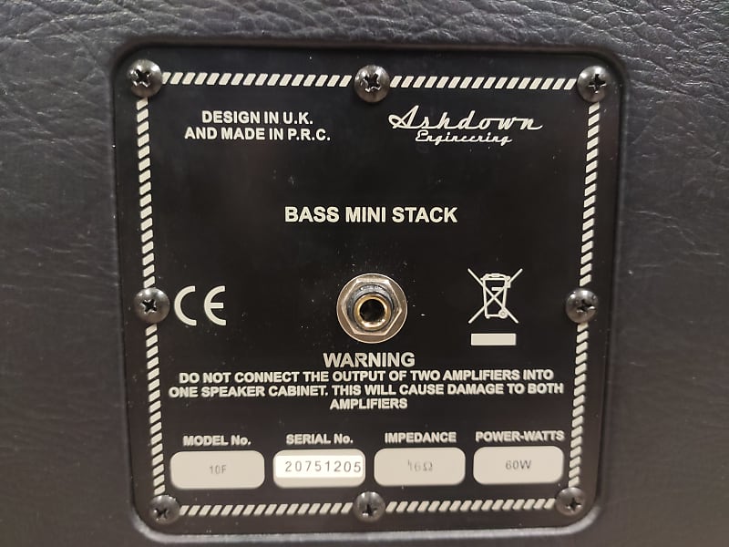 Ashdown Perfect Ten 60 mini bass stack | Reverb