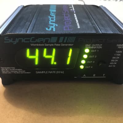 ART Sync Gen Wordclock Sample Rate Generator | Reverb