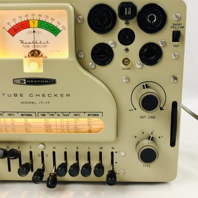 Heathkit IT-17 Tube Tester | Reverb