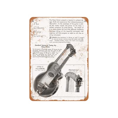 Gibson Custom Shop metal sign 12
