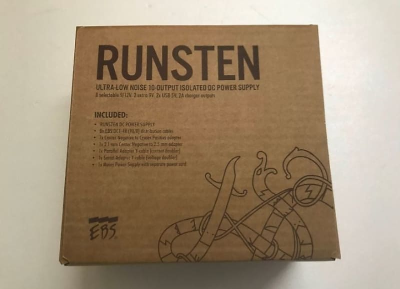 EBS RUNSTEN Multi DC Power Supply 10 way isolated w/ Original box & paperworkal box & paperwork image 1