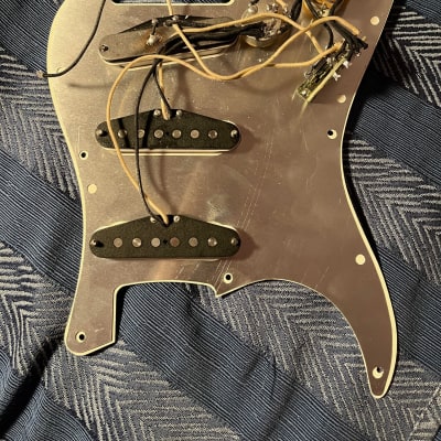 Charles Guitars Fender 50s Stratocaster 8-Hole Pickguard 1-Ply FRALIN LOADED image 5