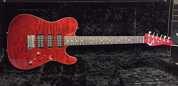 Tom Anderson Hollow T Drop Top 2006 Sweet & Sour Red