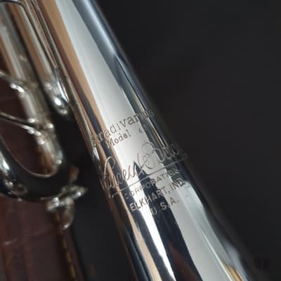 70's Bach Stradivarius 43 Corporation case mouthpiece | Gamonbrass trumpet image 10